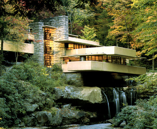 Maison moderne : Frank Lloyd Wright - Maison Fallingwater